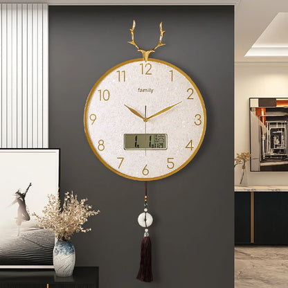 Chic Modern Wall Clock Hanging Art Round Classic Wall Clock Dining Room Plane Reloj De Pared Para Salon Decorativo Room Decor
