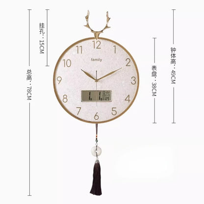 Chic Modern Wall Clock Hanging Art Round Classic Wall Clock Dining Room Plane Reloj De Pared Para Salon Decorativo Room Decor
