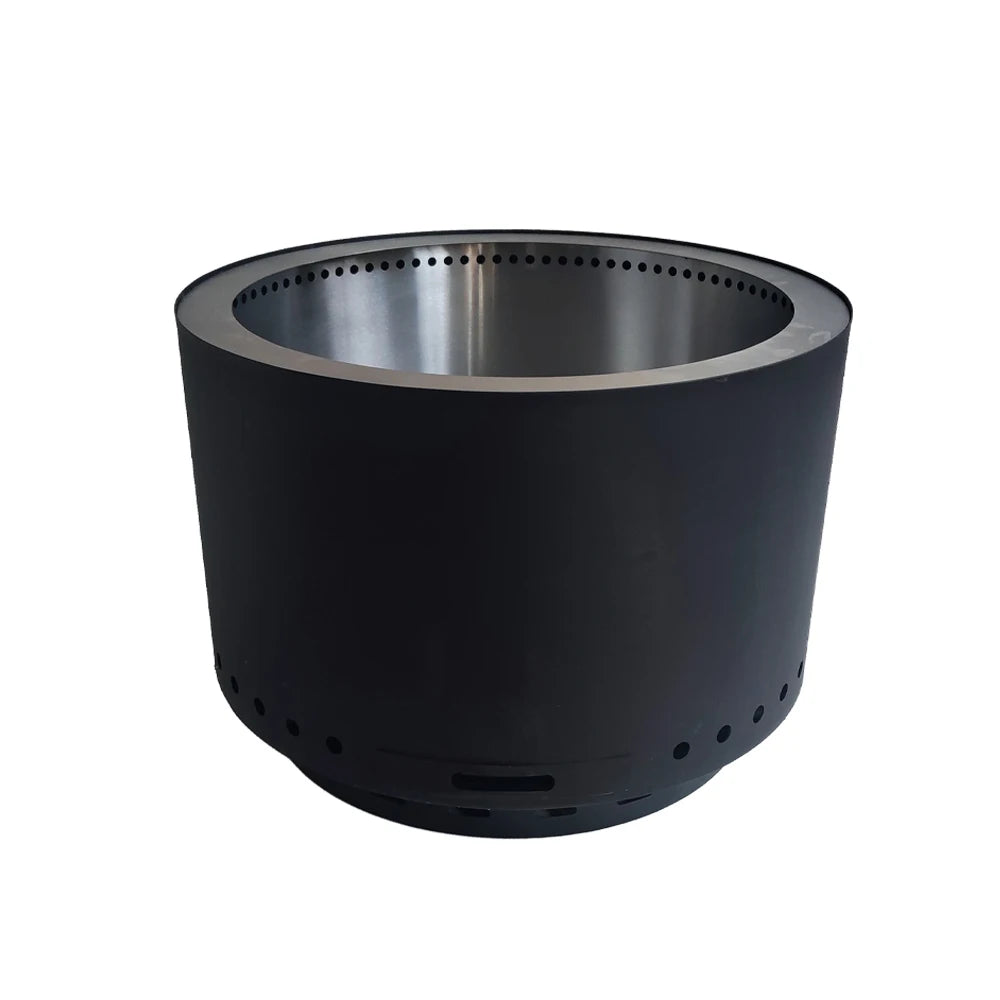 Factory Camp Campfire Smokeless Stove Outdoor Brazier Stainless Steel Fire Pit with Bracket