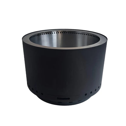 Factory Camp Campfire Smokeless Stove Outdoor Brazier Stainless Steel Fire Pit with Bracket