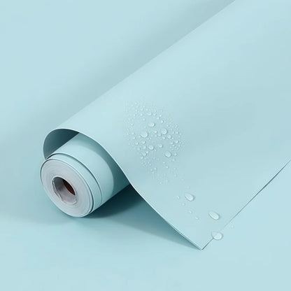 1roll 2/5/10m（45cm Width）Self-Adhesive Wallpaper Stickers for Cabinet and Wardrobe Doors,Furniture Renovation, Wall Color Change
