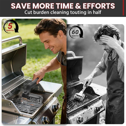 2026 NEW Speed BBQ Grill Brush for Outdoor Grill,Electric Grill Brush,Automatic Grill Cleaning Brush for Camping Outdoor Grill