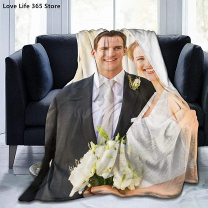Custom Blanket With Picture Collage Customized Blankets Birthday Souvenir Christmas Gifts Personalized Throw Blanket