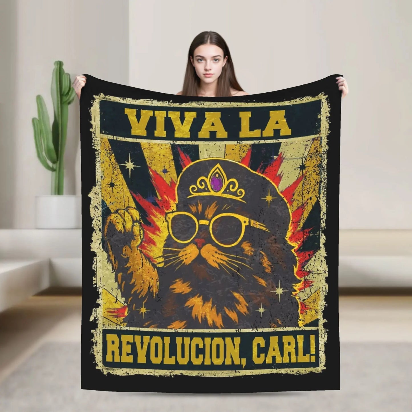 Don't Gaslight Me Jesus Blanket Flannel Dungeon Crawler Carls Lightweight Thin Throw Blankets for Bedding Bedroom Bedding Throws