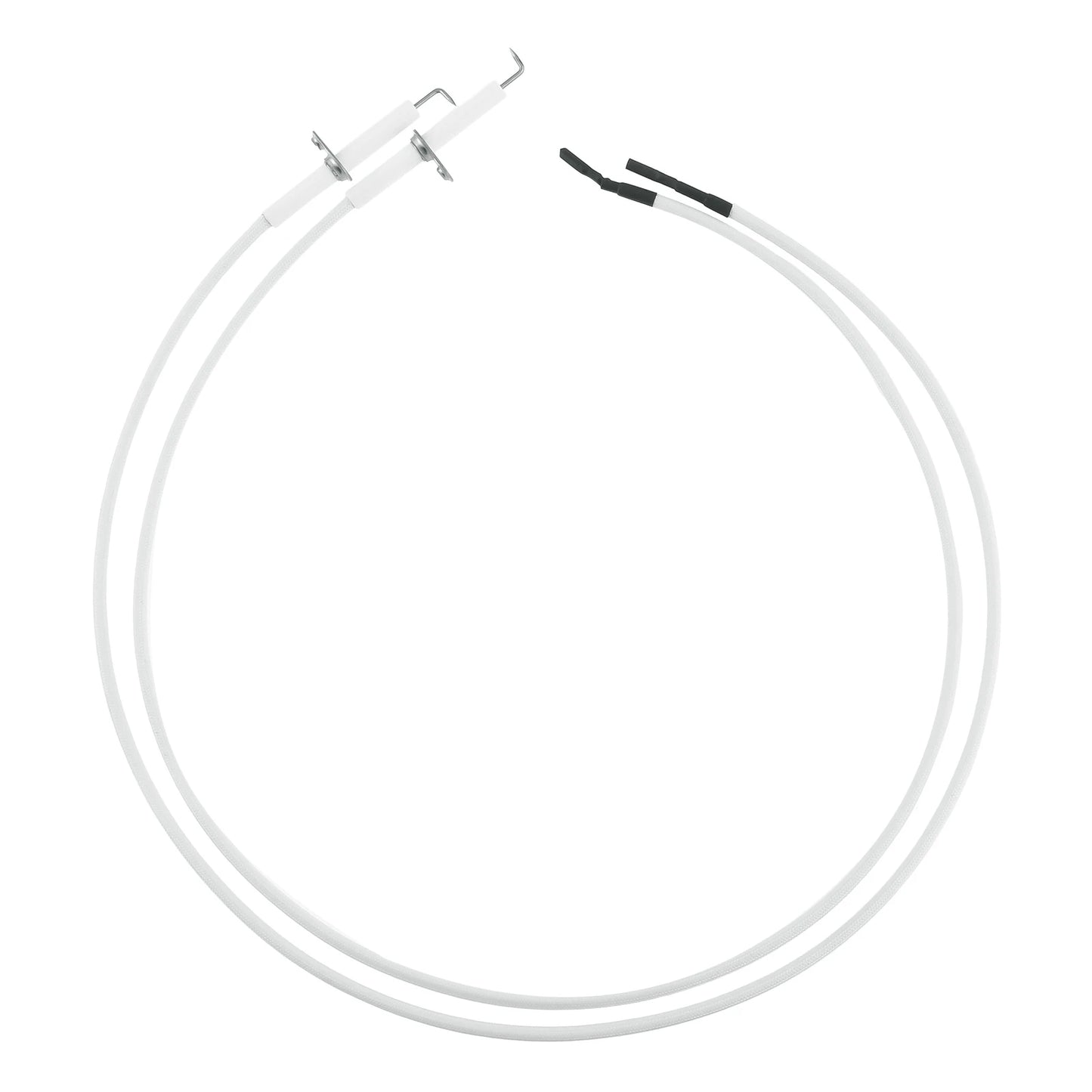 2 Pcs 700mm Ignition Spark Plug Wire Ceramic Igniter Electrode  for Gas Grill/Gas Burner./Fire Pit/Fireplace Replacement Parts