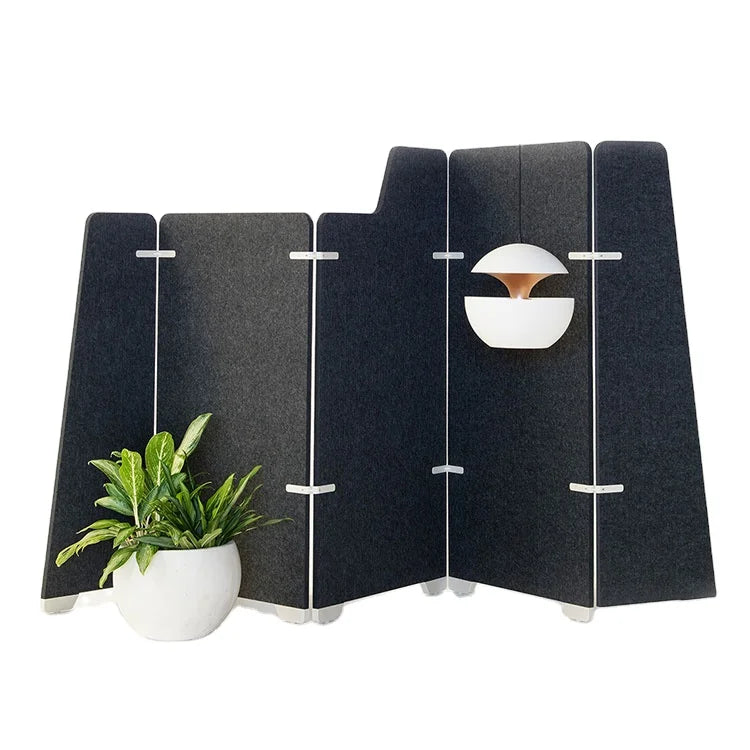 free standing movable soundproof room partition pet acoustic office partition panel