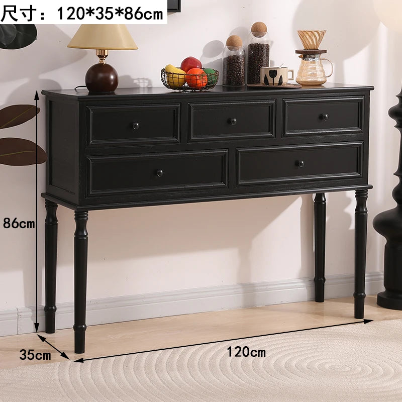 Unique Rustic Console Table Industrial Storage Retro French Console Table Aesthetic Trendy Tavolo Consolle Room Furniture