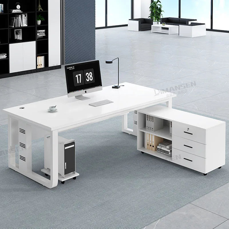 Interior Fashion Office Desk Luxury Designer Aesthetic Office Desk Universal Safe Mesa Ordenador Ornaments Home Furniture