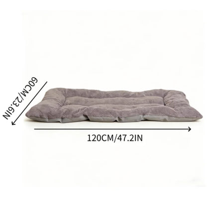 Extra Large Plush Dog Bed Sofa Thickened Super Soft Polyester Pet Mat Dog Crate Mat Bed For Small Medium Large Dog Bed