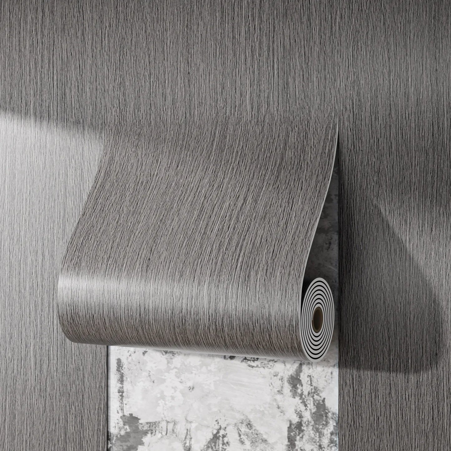 Waterproof Thick Self Adhesive Wallpaper Faux Wood Grain Peel and Stick Furniture Renovation Veneer for Accent Wall