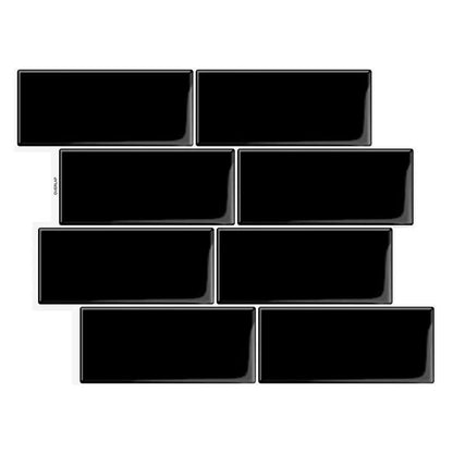 3D Grey Brick Durable DIY Wall Sticker Waterproof Removable Home Decor Grey Brick 3D Wallpaper Kitchen