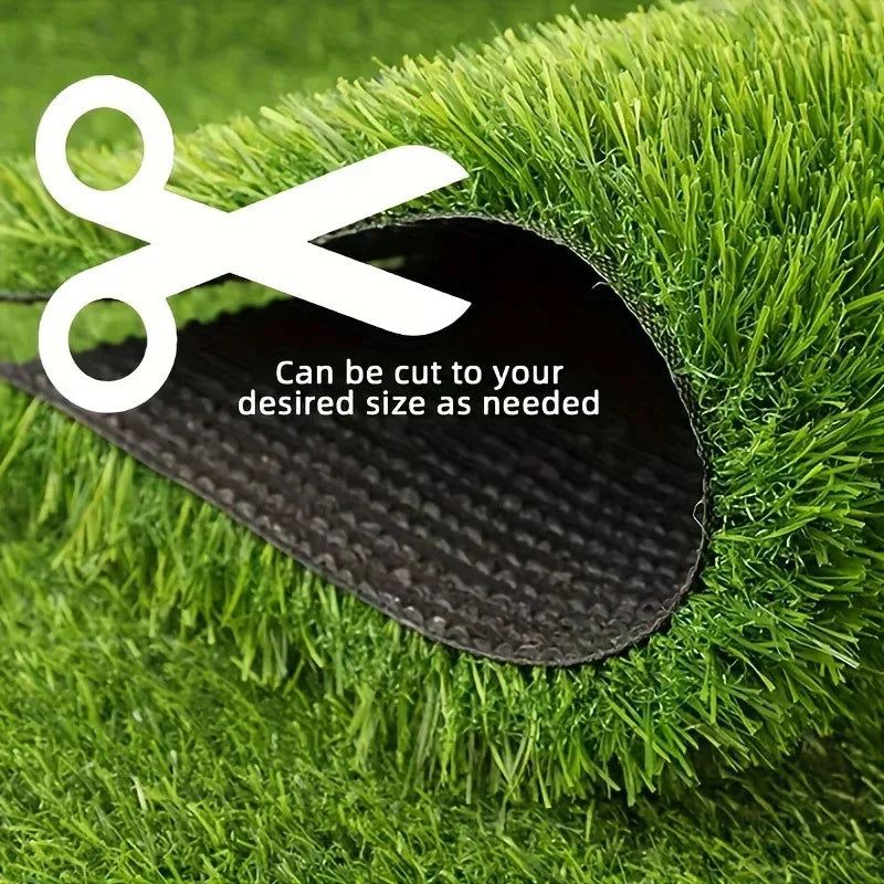 2025 Realistic Grass Rug Indoor Outdoor Grass Mat Artificial Grass Turf Fake Grass for Garden Lawn Landscape Balcony DecorationS