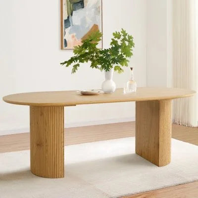 Customization Home Furniture  Solid Wood square Circular Indoor Dinner Restaurant Kitchen Wooden Dining Tables