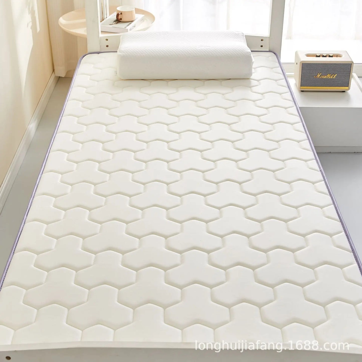 Latex Memory Foam Mattress Soft Pad for Home Bedroom Student Dormitory Bunk Bed Single Tatami Rental Housing Special Use
