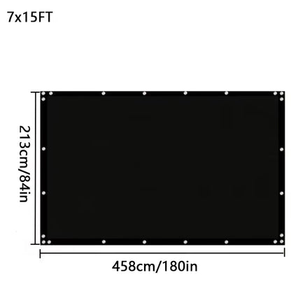 Fence Privacy Screen, Heavy Duty Privacy Fence Screen, Outdoor Shade Cloth Mesh Barrier, Cable Zip Ties Included