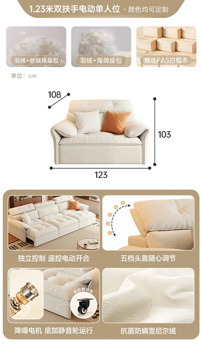 Armrest Luxury Living Room Sofa Design Cushions Soft Living Room Sofas Multifunctional Hidden Sofas Camas Home Furniture