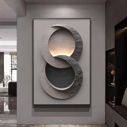 Modern  Foyer Living Room Decoration Luminous Corridor Hanging Mural Lights Luxury LED Wall Lamp With Simple Texture Style