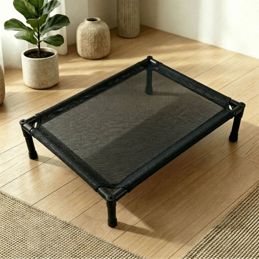 Pet Furniture Non-Slip Dog Marching Bed Moisture Proof Removable Elevated Pet Bed Breathable Washable Cat Sofa Bed Camping