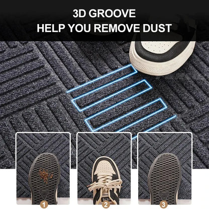 Customizable Doormat | Entryway Rug | Door Mat | Home Doormat | Absorbent Anti-Slip Mat | Full-Coverage Carpet Pad