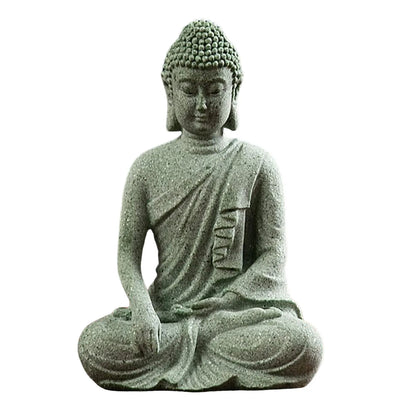 Meditating Buddha Statue Sculpture Spiritual Sustenance Meaningful Statues for Birthday Gifts New Year's Gifts