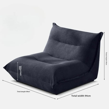 Sponge Filling Living Room Single Small Sofa Bedroom Detachable Washable Creative Simple Portable Interior Sofas Home Decor