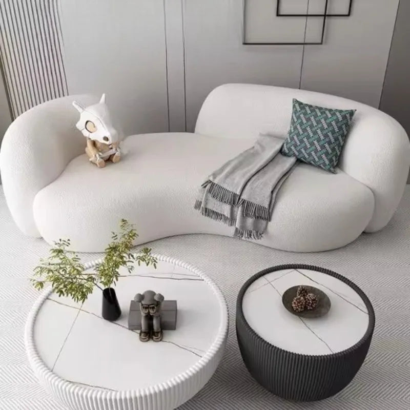 Lounge Europe Living Room Sofas Minimalist Luxury Lazy Modern Sofa Soft Cushion Meubles De Salon Home Furniture Accessories