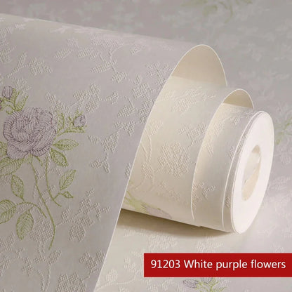 Wallpapers Home Decor Non Woven Fresh Small Floral Wall Paper Pastoral Warmth Romantic Girl Bedroom Living Room Wallpaper