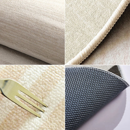 Runner Rug Non-slip Waterproof Dirt-resistant Floor Mat Brown Imitation Texture Line Corridor Carpet Long Size Home Decor Mats