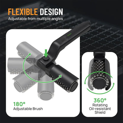 2026 NEW Speed BBQ Grill Brush for Outdoor Grill,Electric Grill Brush,Automatic Grill Cleaning Brush for Camping Outdoor Grill