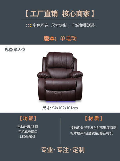 Modern Lounge Living Room Sofa Waterproof Leather Floor Single Living Room Sofa Designer Lazy Mobili Per La Casa Furnitures