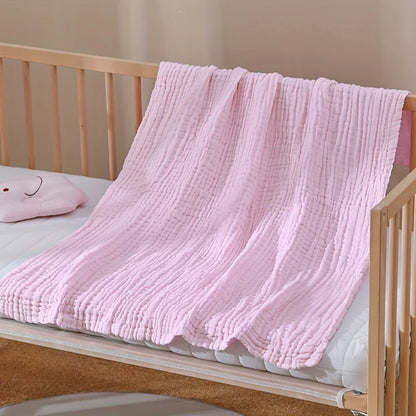 Large 6-Layer Gauze Blanket All-Season Soft Breathable for Adults Sofa or Bed Bedding Hand Wash Only Neutral Beige for Men Women