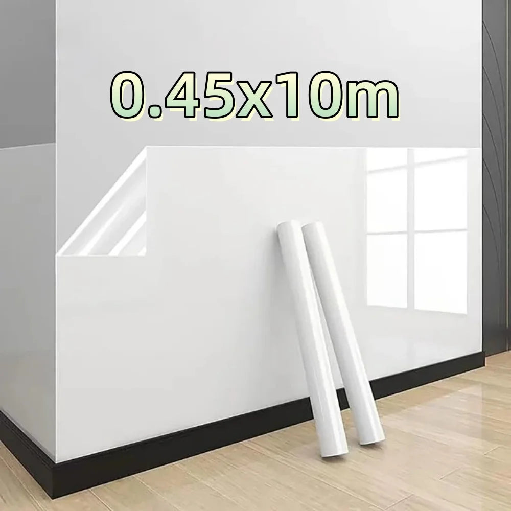 3M/5M/10M Kitchen Wall Wallpaper Transparent Electrostatic Protective Film Oil Proof Wall Sticker Waterproof Paper Home Decor