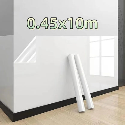 3M/5M/10M Kitchen Wall Wallpaper Transparent Electrostatic Protective Film Oil Proof Wall Sticker Waterproof Paper Home Decor