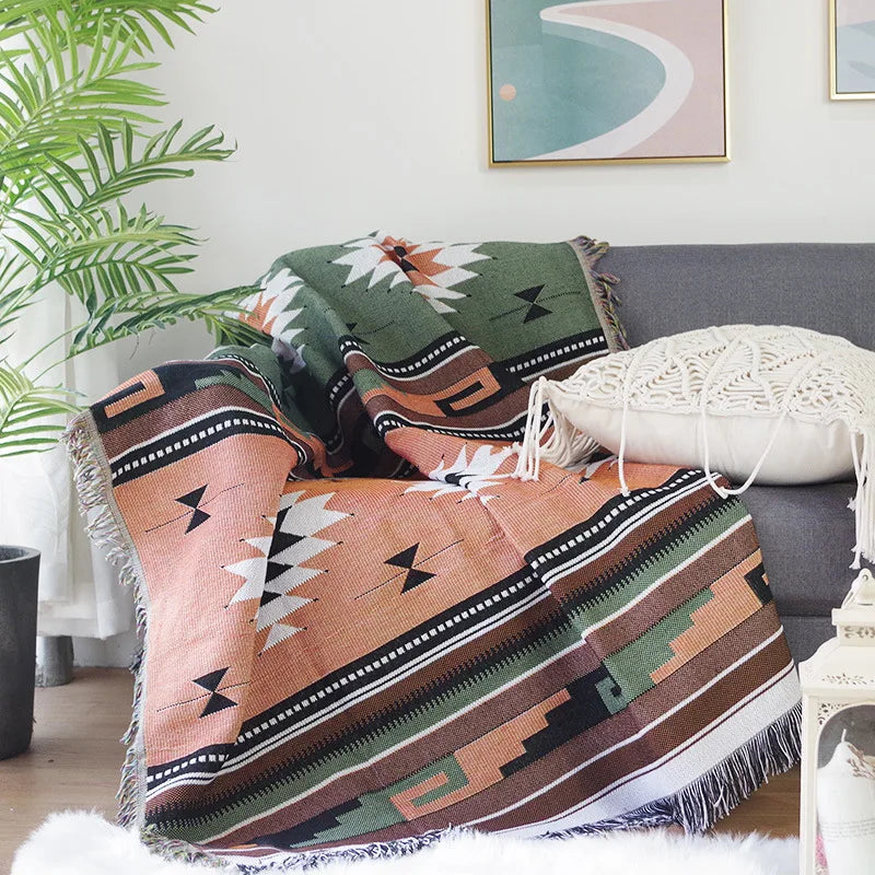 Bohemian Plaid cotton Blanket for Sofa bed Decoration Blankets Camping Picnic Blanket Sofa cover throw Blanket bedspread Decor
