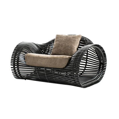 High Quality Modern Nordic Outdoor Aluminum Frame Rattan Sectional Sofa Set Garden Sofas for Courtyard Villa Park Farmhouse