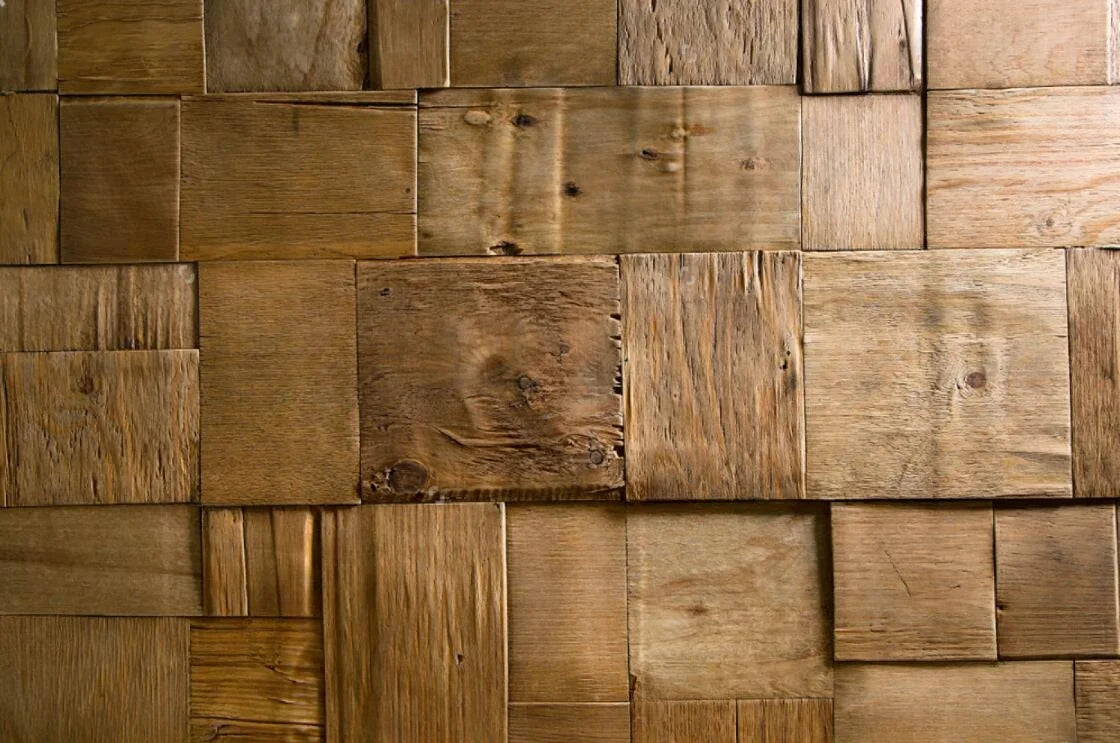 Custom wall paper 3D mural dark retro nostalgic wood stripe background wall photo living room bedroom TV background wallpaper