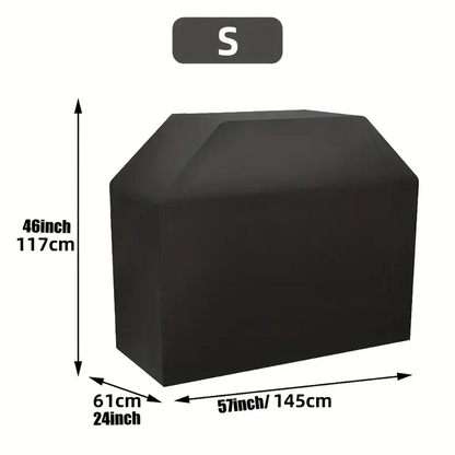 BBQ Grill Barbeque Cover  Anti-Dust Waterproof Weber Heavy Duty Charbroil BBQ Cover Outdoor Rain Protective Barbecue Cover