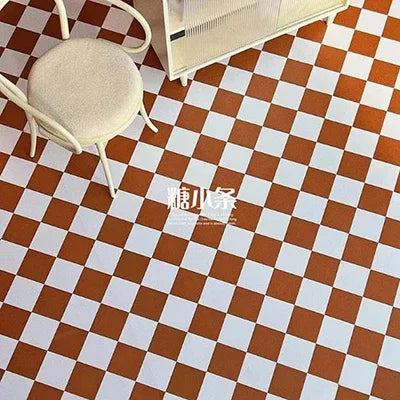 1:12 DIY Dollhouse (20x28cm)Adhesive Wallpaper on The Back for Kitchen(viscous) Living Room Bedroom Floor Decoration Accessories