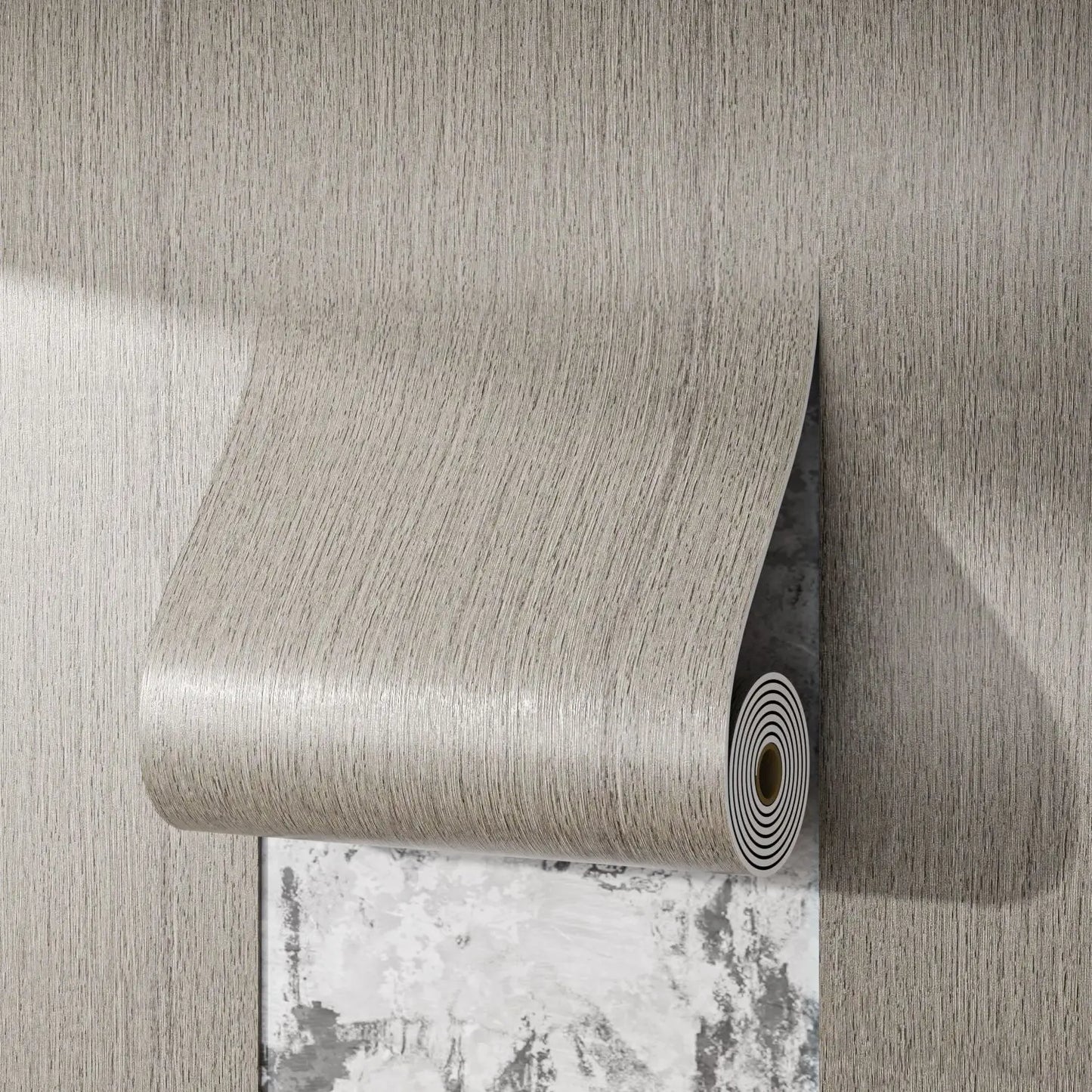 Waterproof Thick Self Adhesive Wallpaper Faux Wood Grain Peel and Stick Furniture Renovation Veneer for Accent Wall