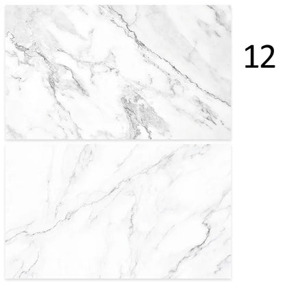 Marble Photography Backdrops 57*87CM 2 Sided Wood Grain Photo Background Wallpaper Studio Waterproof Products Photographic Props