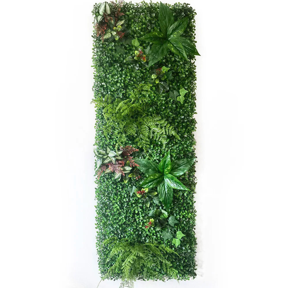 HUA TIAN 40*120CM Artificial Plant Turf Grass Moss Subtropical Plant Decoration Home Fake Wall Panel Lawn Garden Decoration