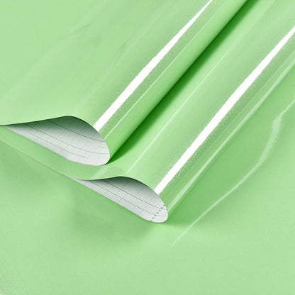 Wall Furniture Renovation Stickers Waterproof Moisture-proof Self-adhesive Paper Vinyl Wallpaper For Kitchen Cooktop Cabinets