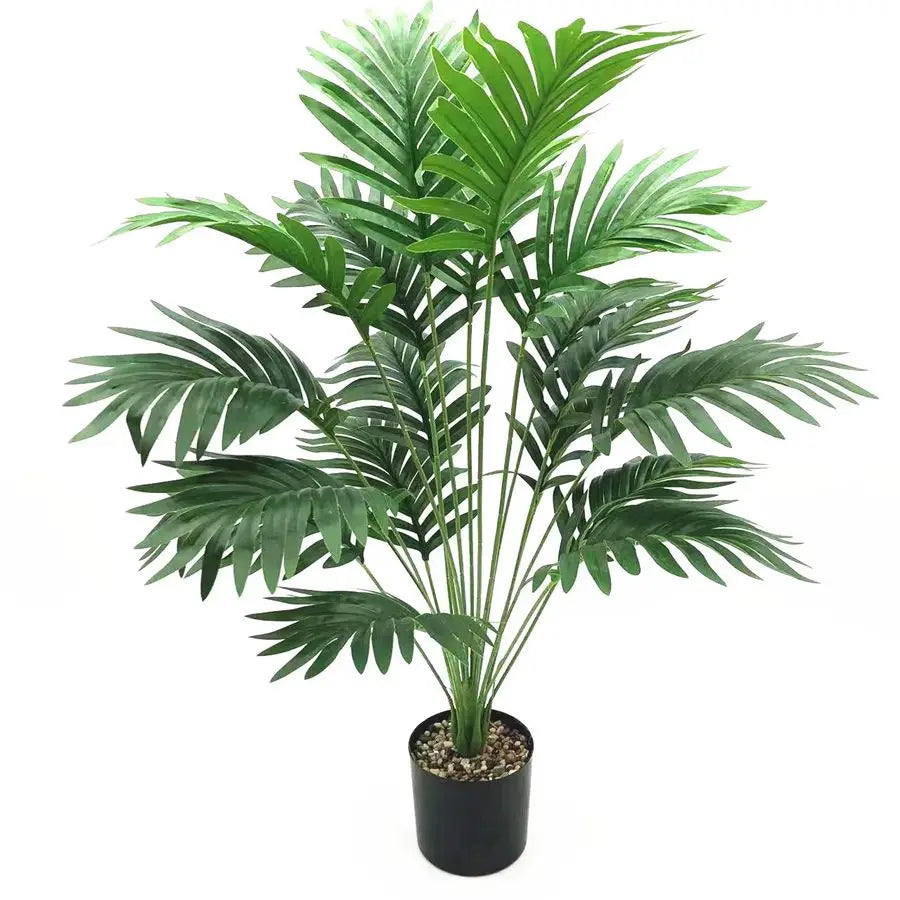 Artificial Flowers Large Leaf Tree High Quality Vase Home Room Wedding Decora Indoor Outdoor Yard Garden Fake Plants Ornament