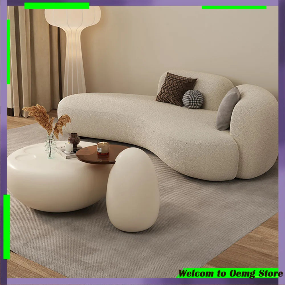 Luxurious Lazy Elastico Living Room Sofa Modern Nordic Design Single Floor Sofa Perfect Reading Stylish Hall Mueble Furniture