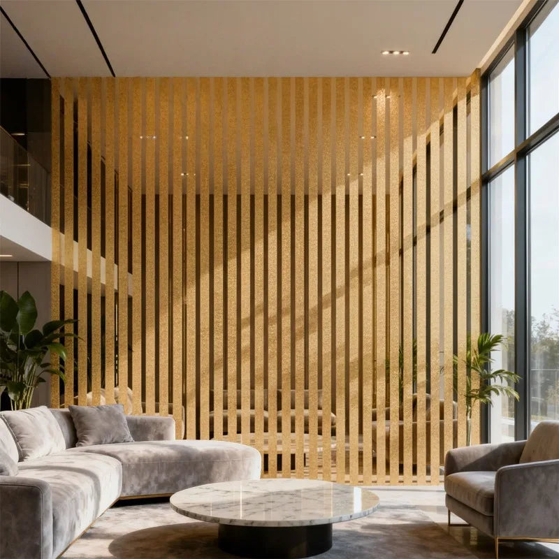 Modern Gold Striped Peel and Stick Wallpaper Shimmering Metallic Design for Bedroom Accent Wall Living Room Furniture Renovation