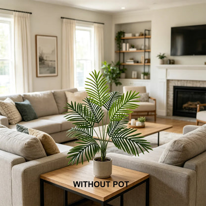 65-125CM Artificial Palm Plant Branches Faux Plant realistic touch indoor outdoor fake Plant for Home wedding living Room Decor