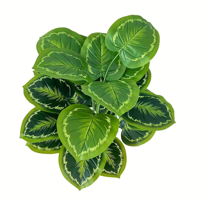 24Leaves Giant Artificial Plants Tree Realistic Full Lush Greenery Indoor Outdoor All-Season Decor for Home Wedding Party New