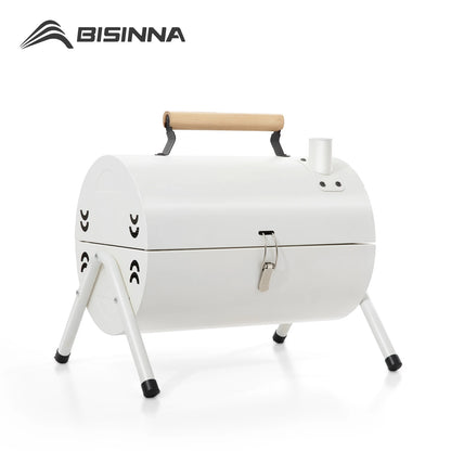 BISINNA Outdoor Multifunctional Portable Barbeque Stove Camping BBQ Charcoal Grill With Dual Side Camping Supplies