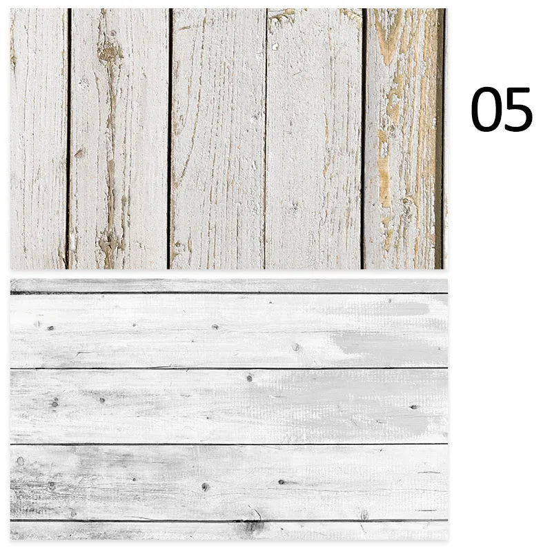 Marble Photography Backdrops 57*87CM 2 Sided Wood Grain Photo Background Wallpaper Studio Waterproof Products Photographic Props