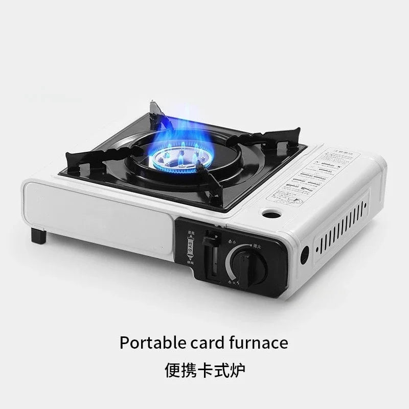 2025Portable Outdoor Cassette Stove Butane Gas Stove for Hot Pot BBQ Camping Cooking Lightweight gas burner barbecue grill